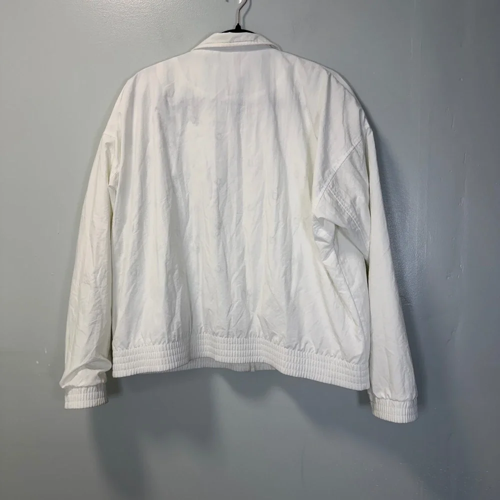 Fred Perry Sportswear Vintage White Full Zip Track Jacket H2192/964 Mens UK 14
